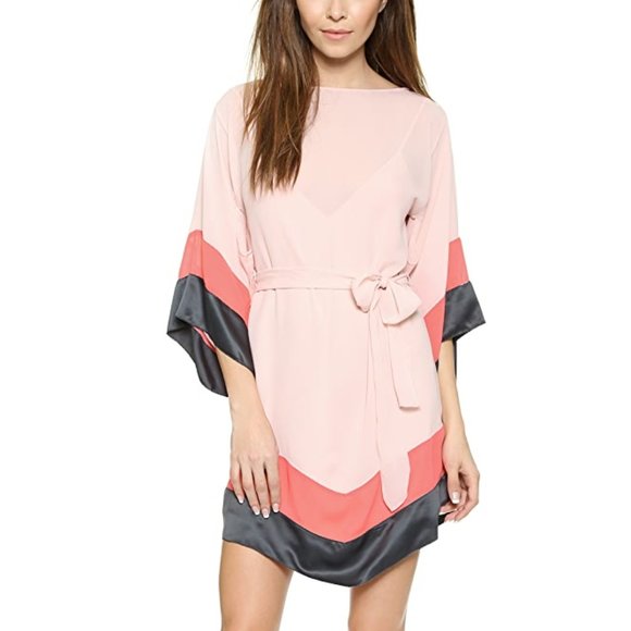 Halston Heritage Dresses & Skirts - Halston Heritage Colorblock Caftan Dress S